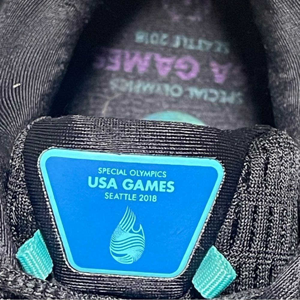 Brooks Ghost 10 Special Olympics Seattle 2018 Men's Black Running Shoes Sz 8.5D - Picture 3 of 16